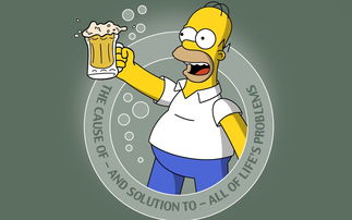 辛普森一家 高清動漫壁紙與電腦平面設(shè)計(jì)的融合藝術(shù)