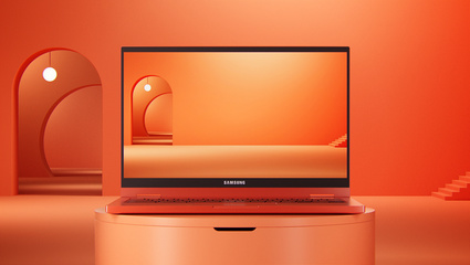 光影流動，智造未來 C4D三維動畫下的三星筆記本電腦產(chǎn)品演繹